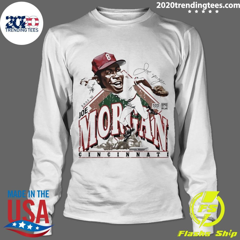 Joe Morgan Cincinnati Reds Bruce Stark Signature Shirt