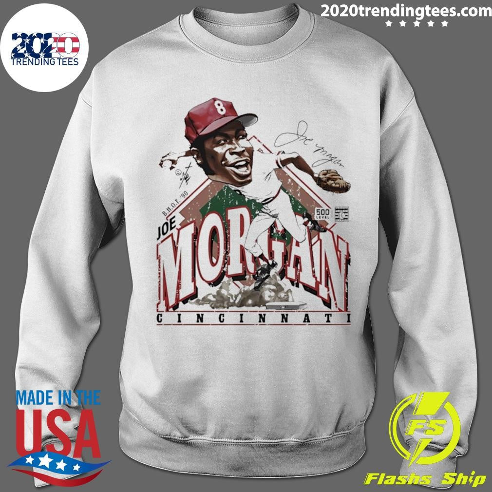 Joe Morgan Cincinnati Reds Bruce Stark Signature Shirt
