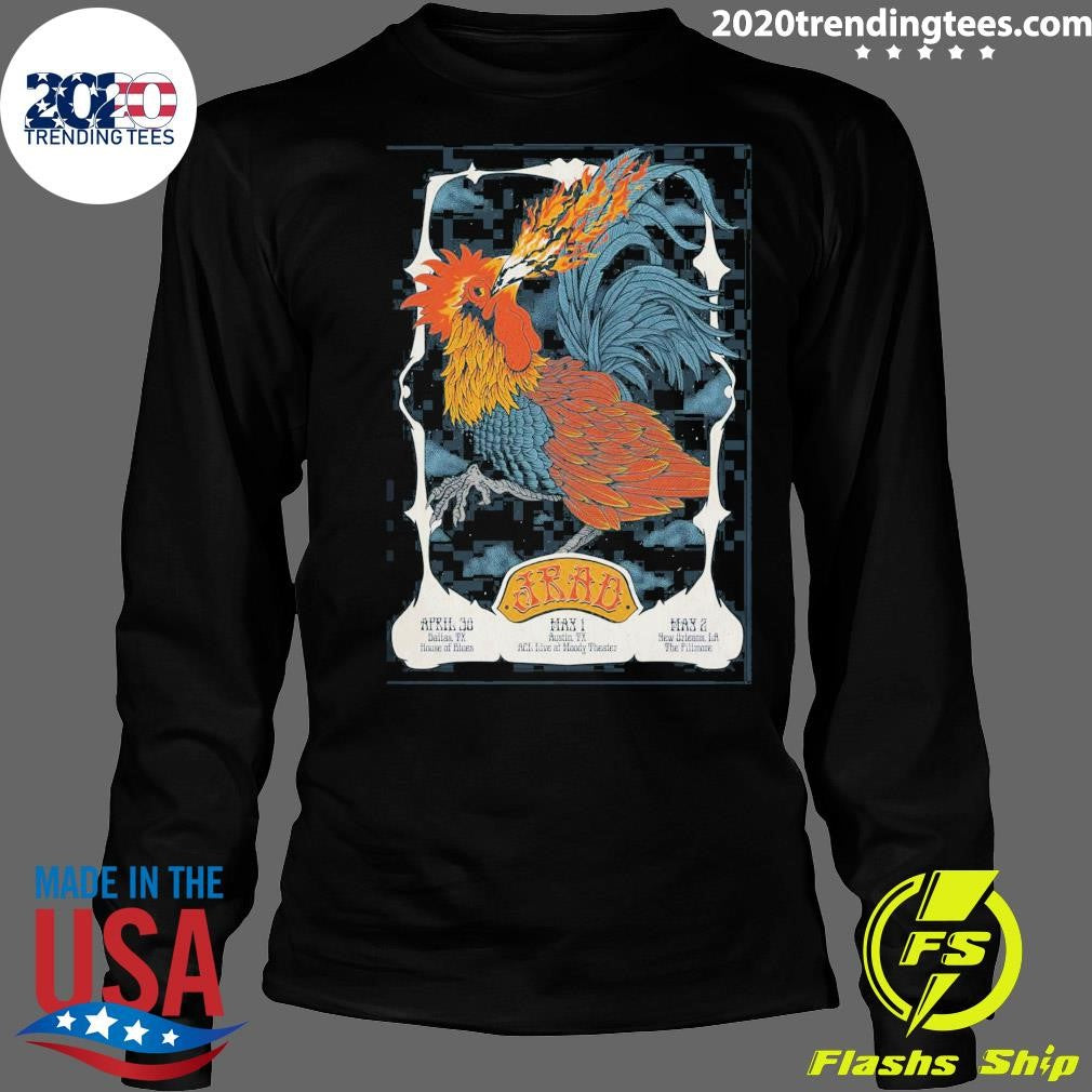 Joe Russo’s Almost Dead April 30 2026 Dallas TX Shirt