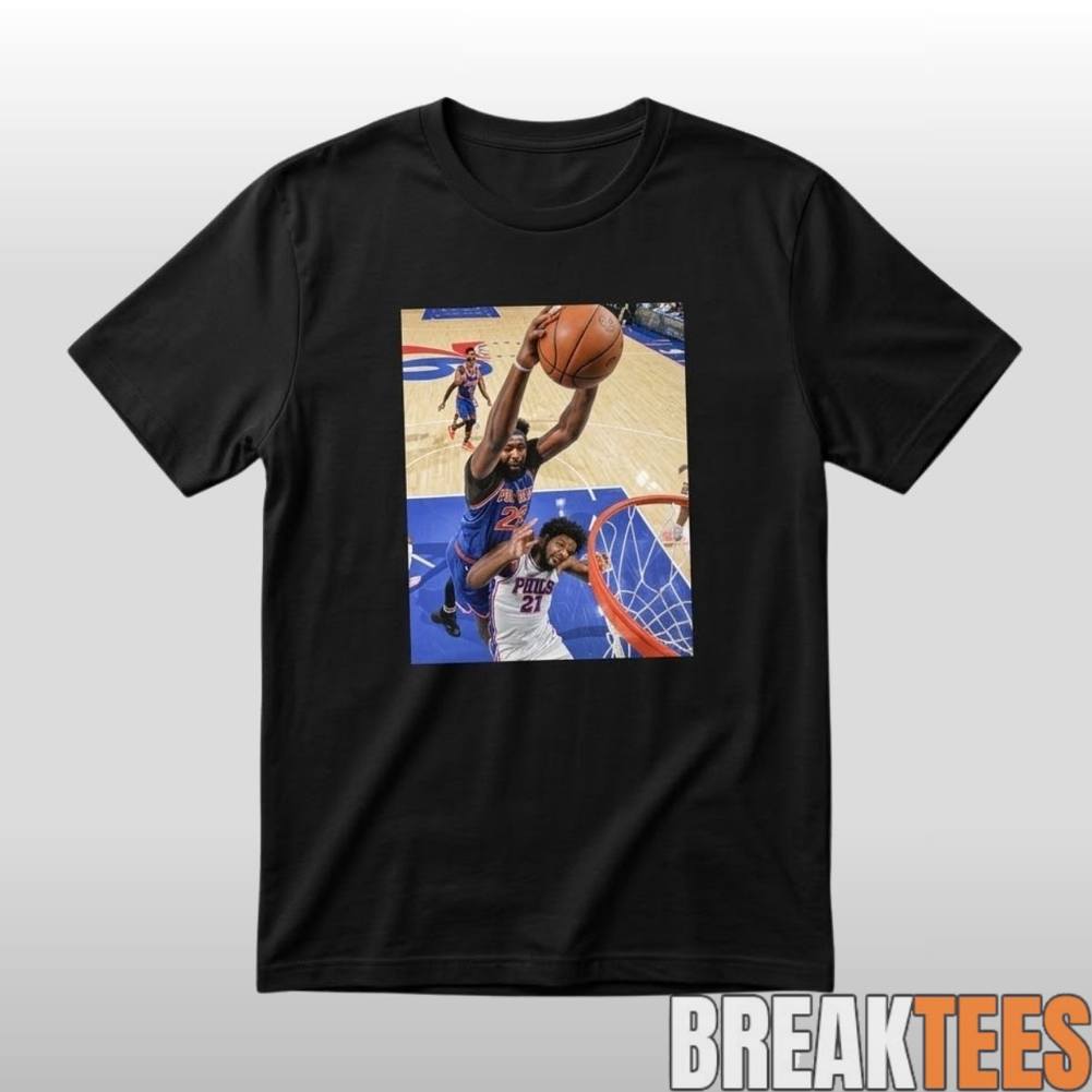 Joel Embiid Mitchell Robinson Dunking Tee