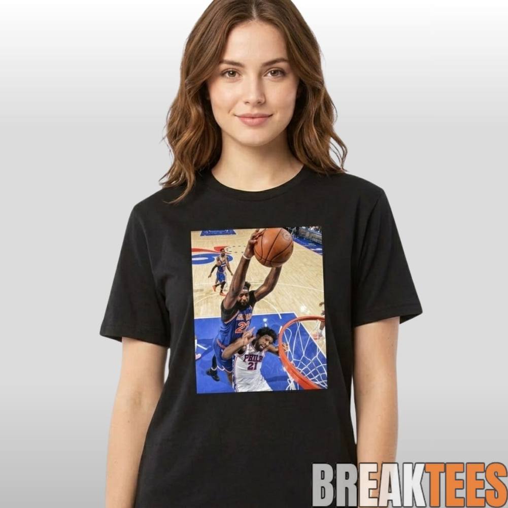 Joel Embiid Mitchell Robinson Dunking Tee