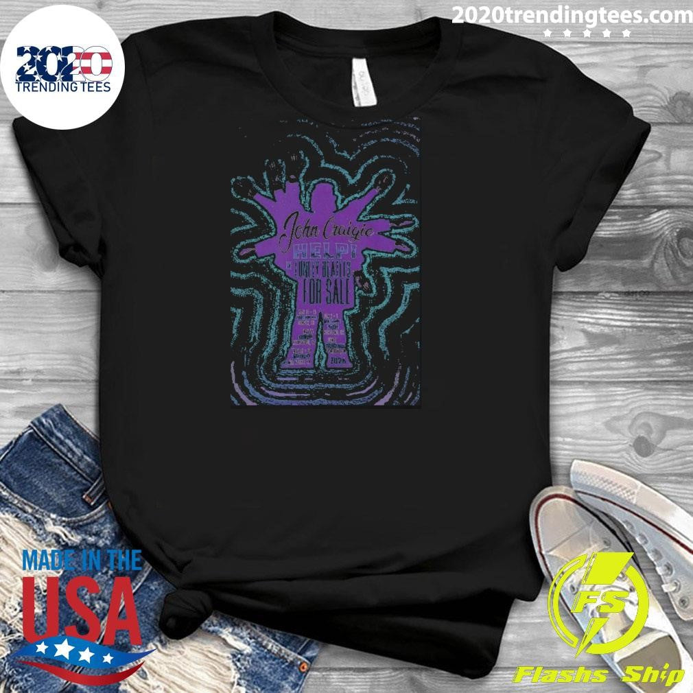 John Craigie Sebastopol, Ca May 26 2026 Poster Shirt