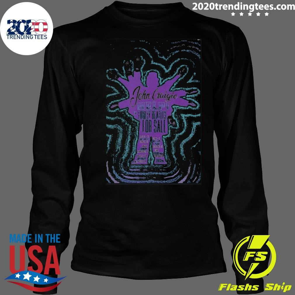John Craigie Sebastopol, Ca May 26 2026 Poster Shirt
