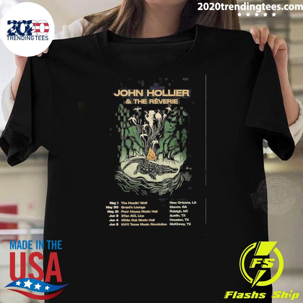 John Hollier & the Rêverie Tour 2026 Shirt