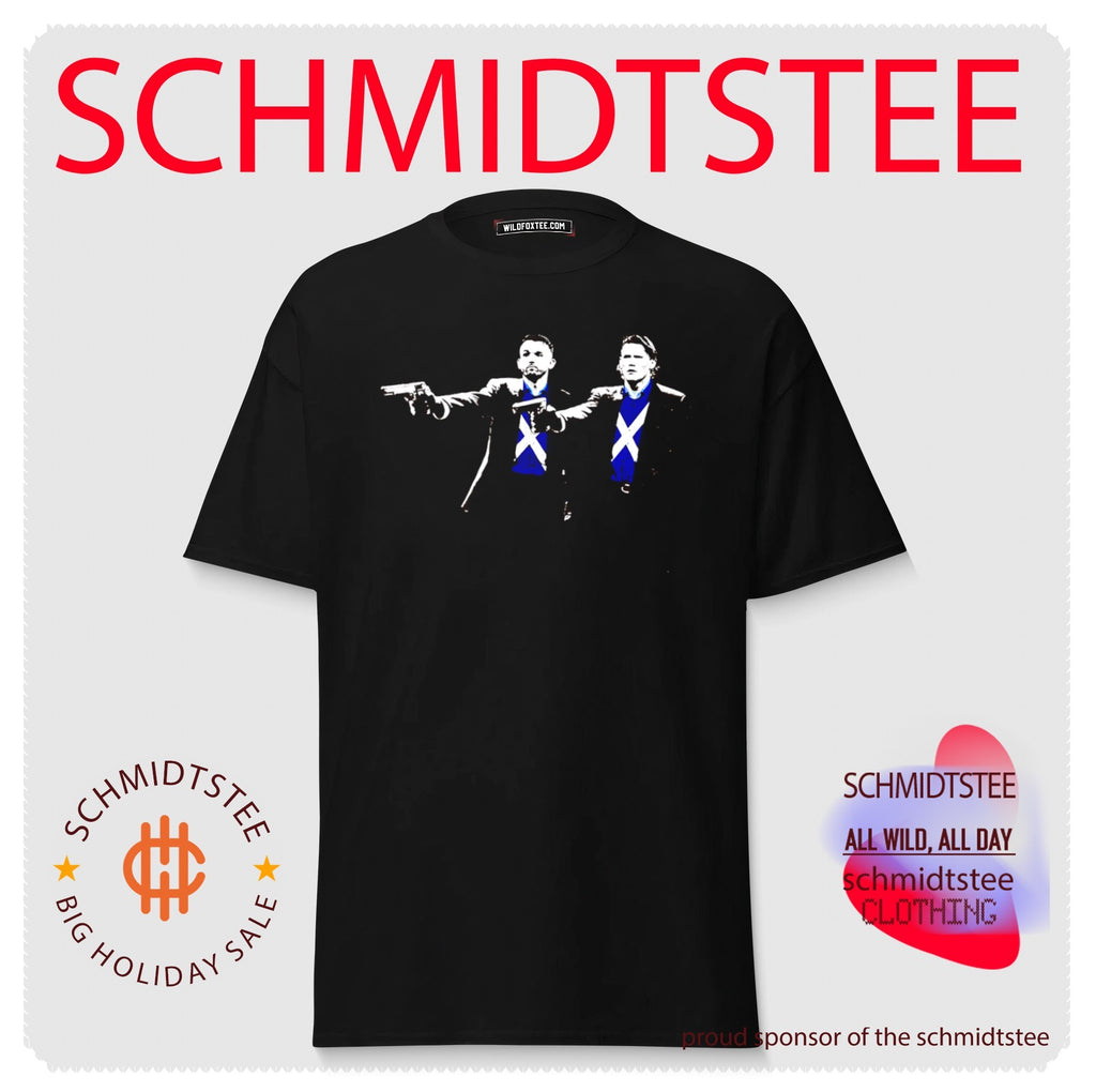 John McGinn and Scott McTominay Scotland National Team Pulp Fiction shirt