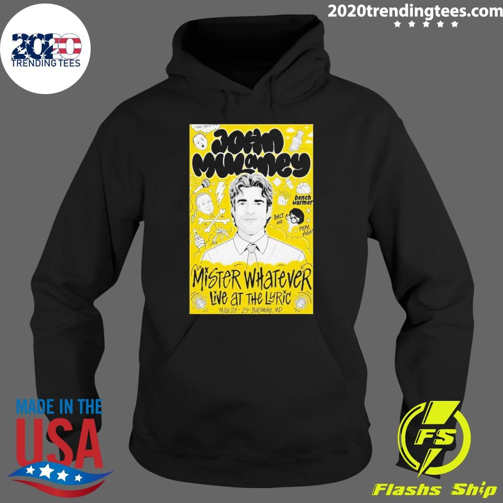 John Mulaney Baltimore, Md May 28-29 2026 Poster Shirt