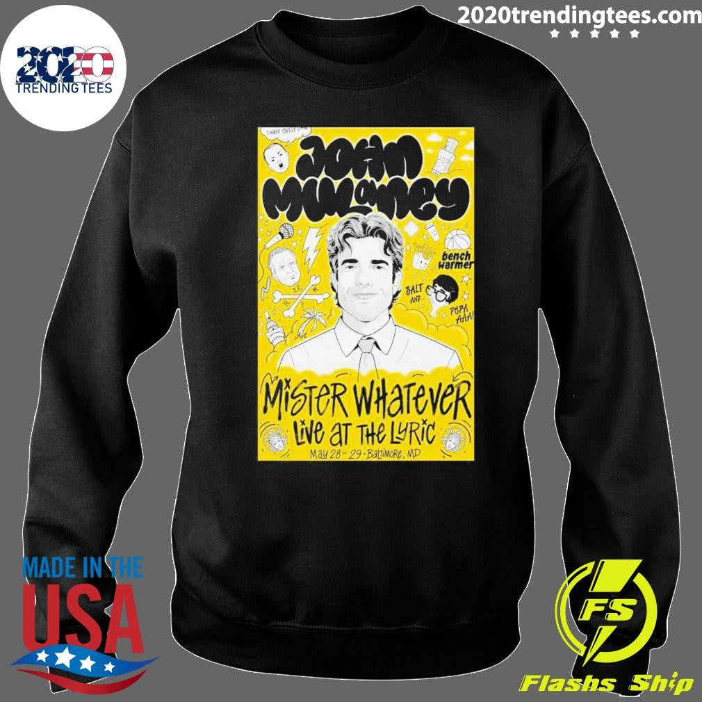 John Mulaney Baltimore, Md May 28-29 2026 Poster Shirt