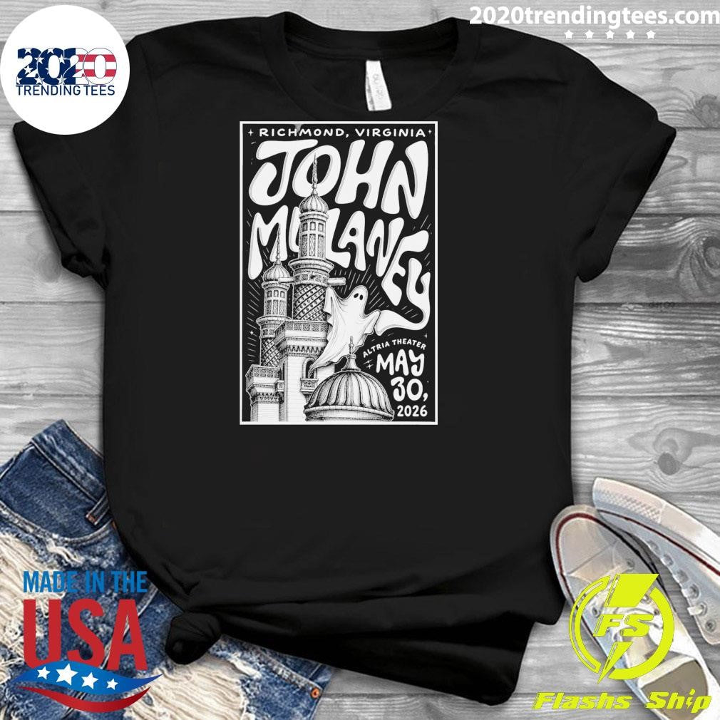 John Mulaney May 30, 2026 Altria Theater. Richmond, VA Shirt
