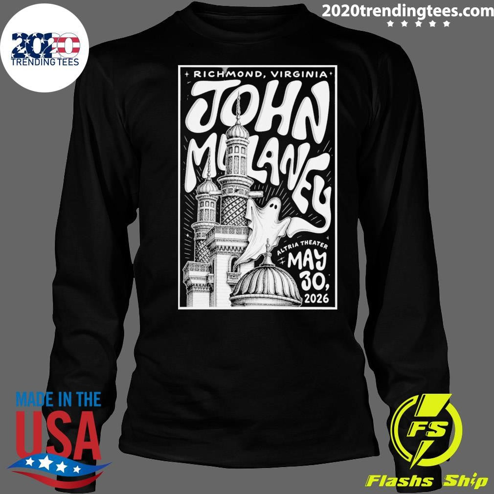 John Mulaney May 30, 2026 Altria Theater. Richmond, VA Shirt