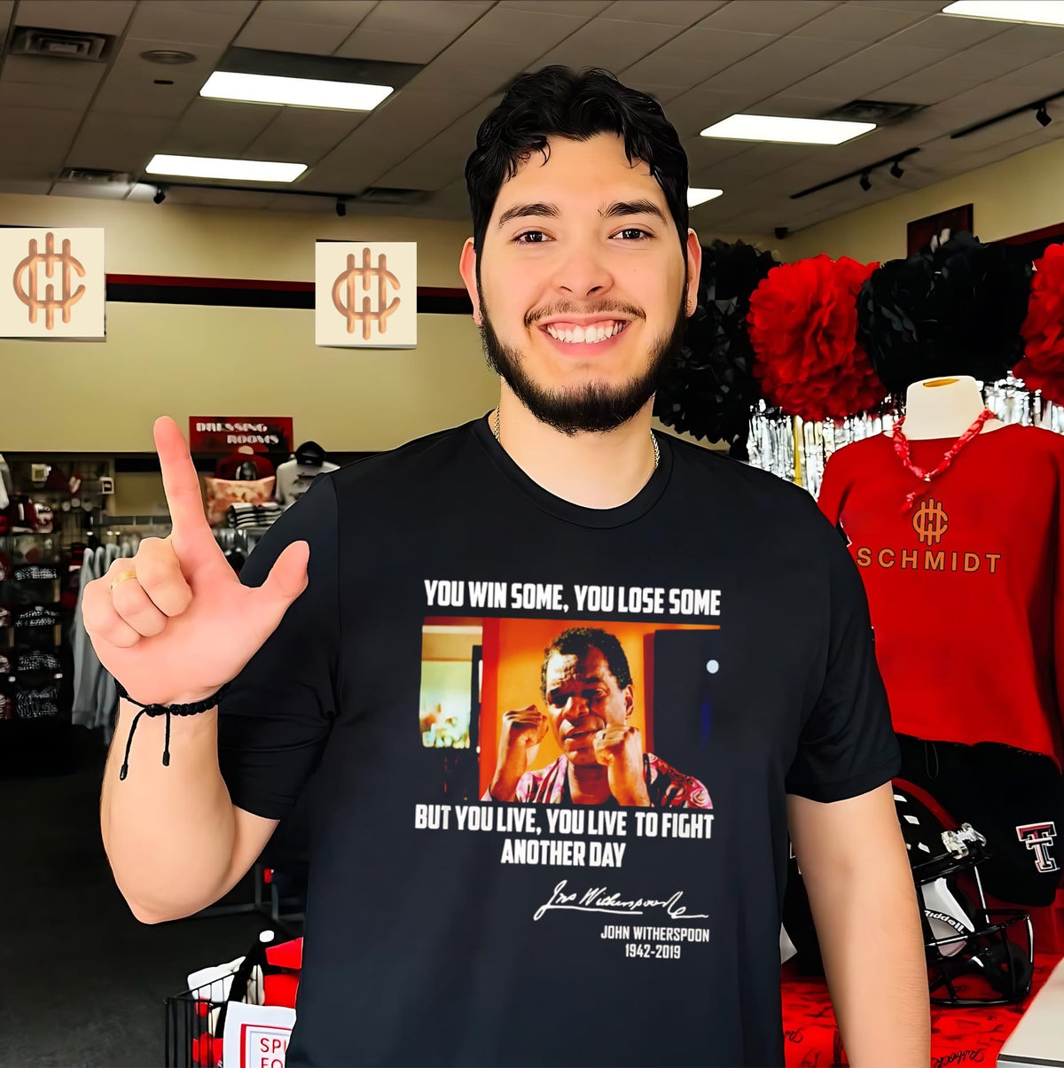 John Witherspoon You Win Some You Lose Some But You Live To Fight Another Day Shirt