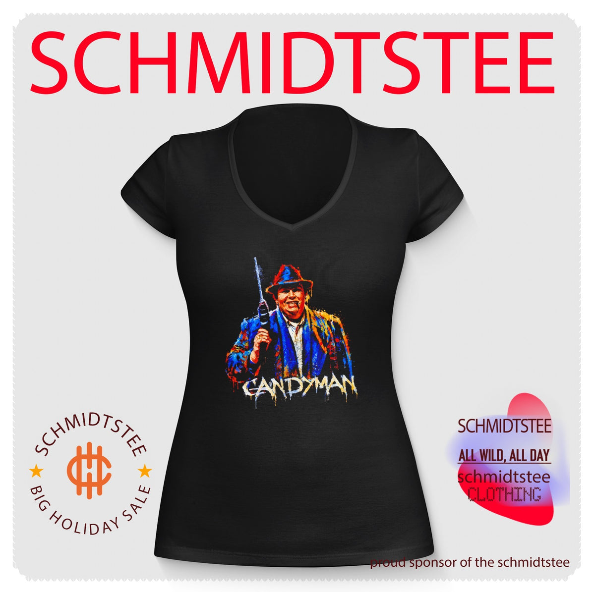 John candy candyman comedy legend actor paint shirt