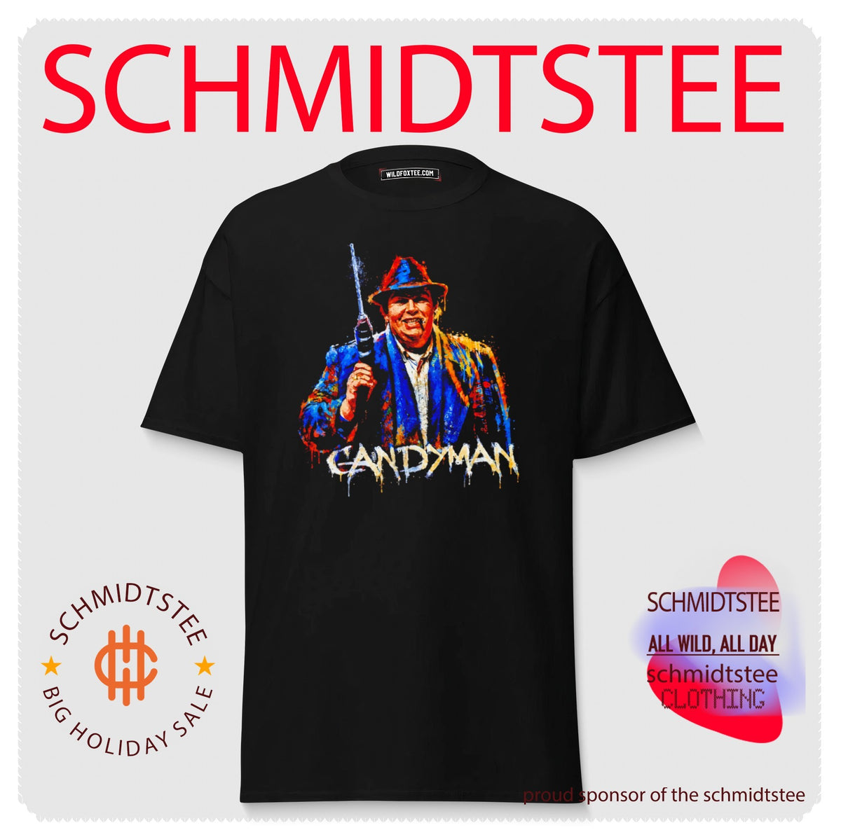 John candy candyman comedy legend actor paint shirt
