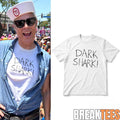 Johnny Knoxville Dark Shark Shirt at WeHo Pride Parade