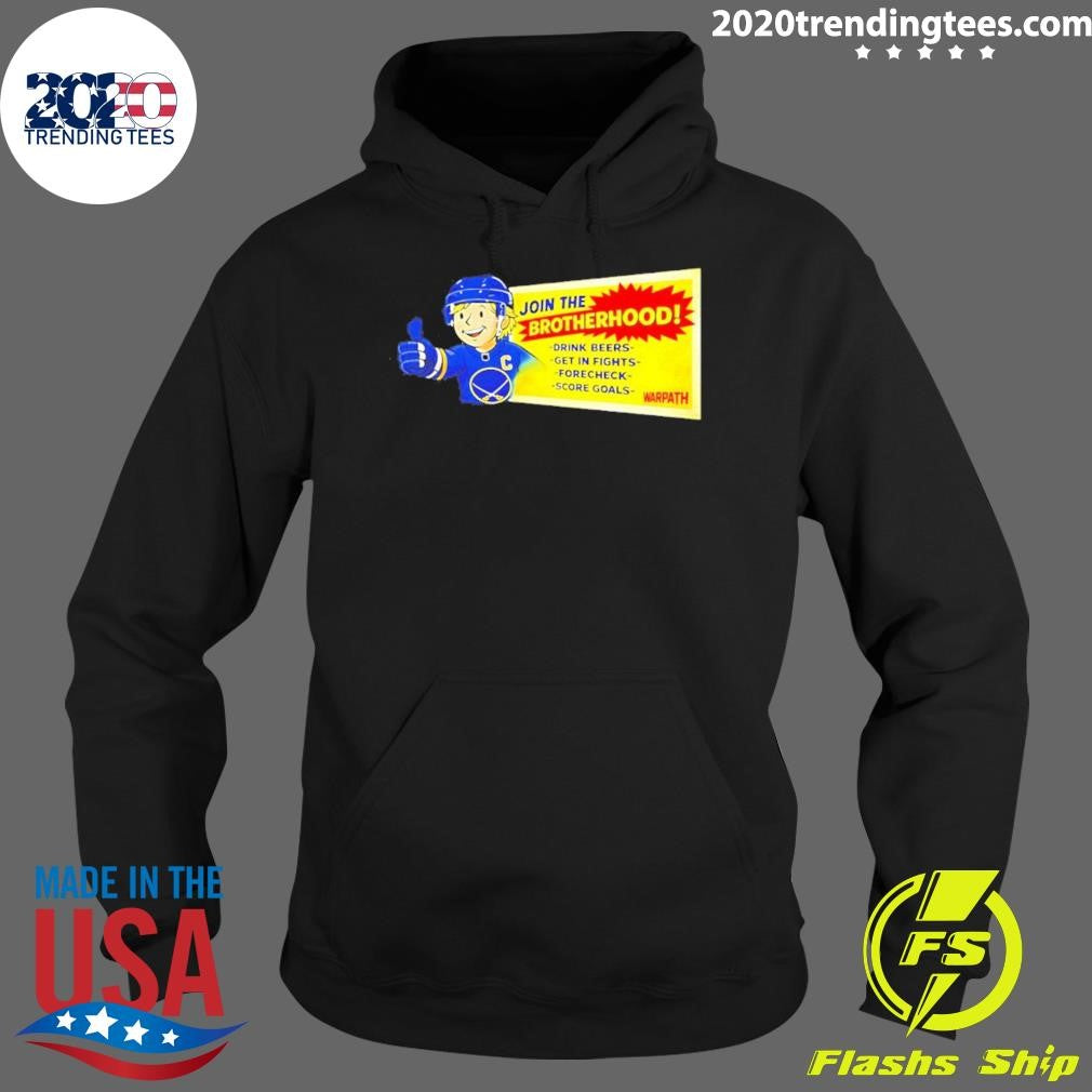 Join The Brotherhood Drink Beers Hockey Shirt