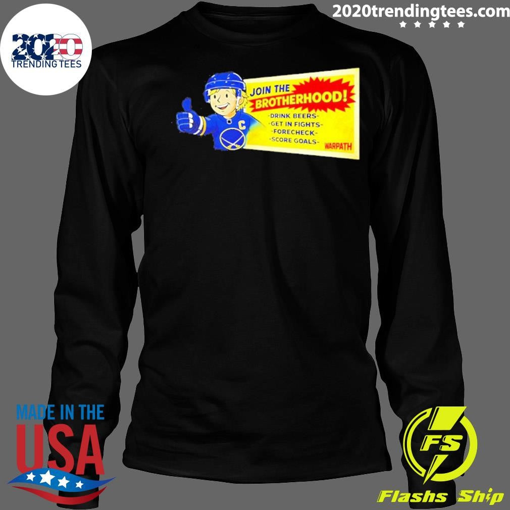 Join The Brotherhood Drink Beers Hockey Shirt