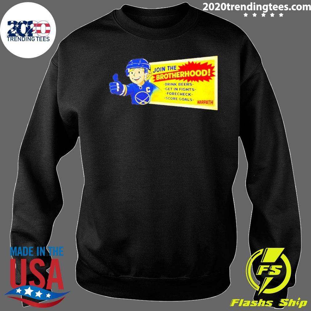 Join The Brotherhood Drink Beers Hockey Shirt