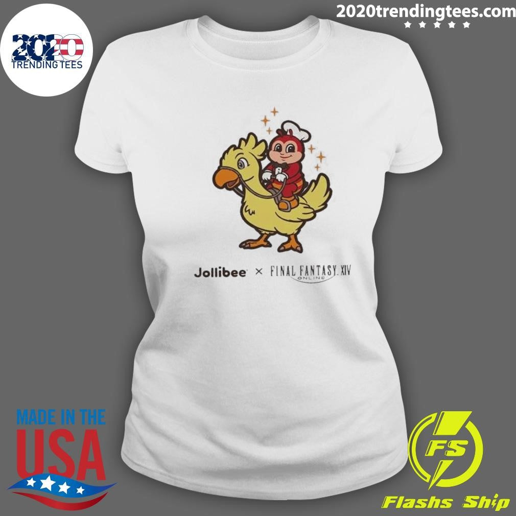 Jollibee x Final Fantasy XIV Chocobo Shirt