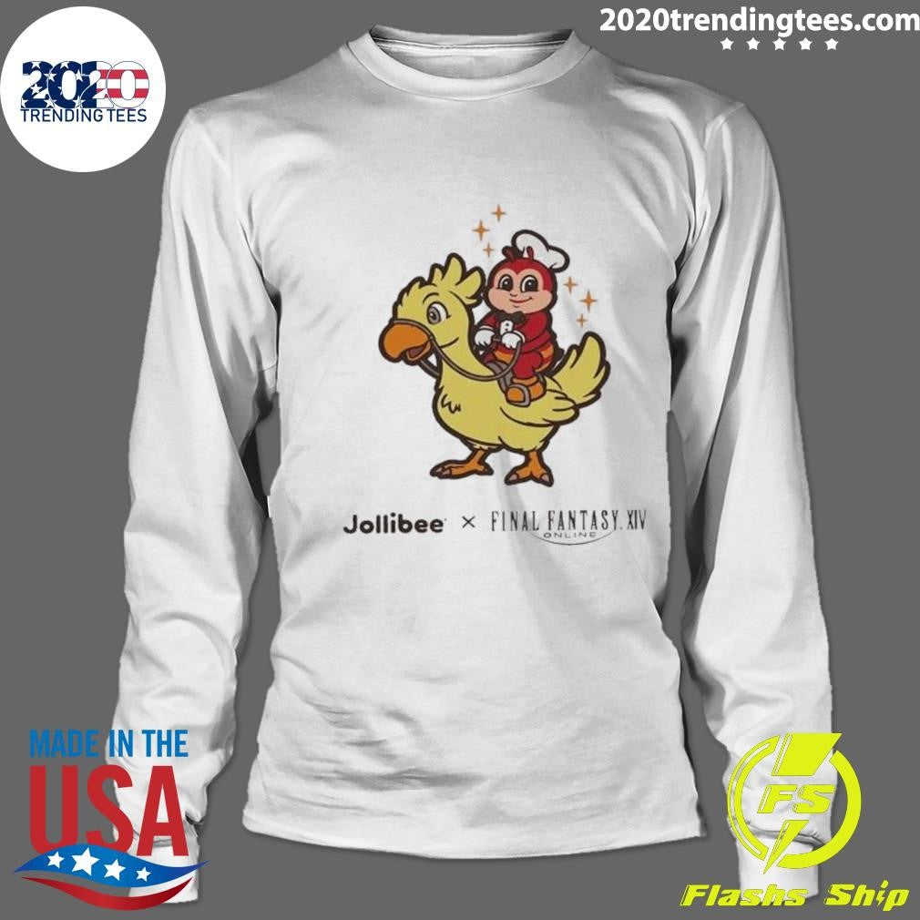 Jollibee x Final Fantasy XIV Chocobo Shirt