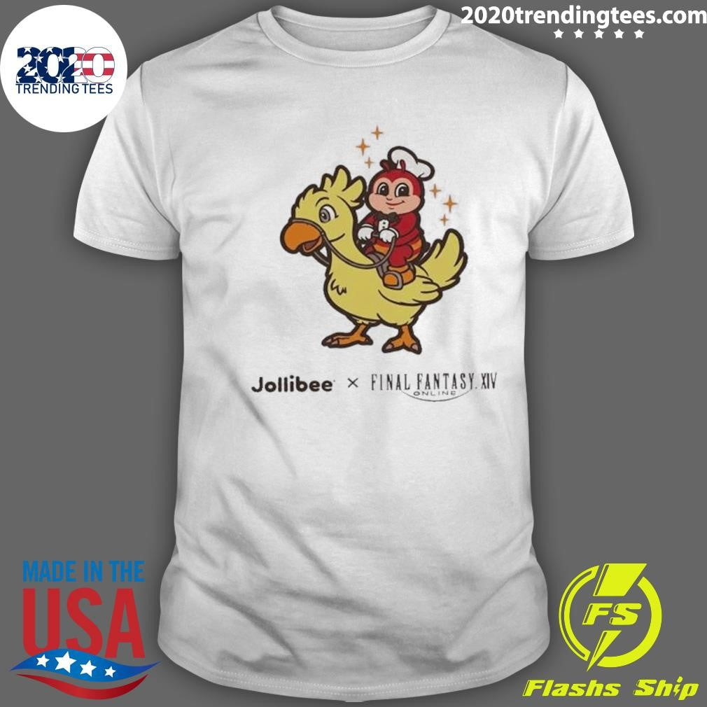 Jollibee x Final Fantasy XIV Chocobo Shirt