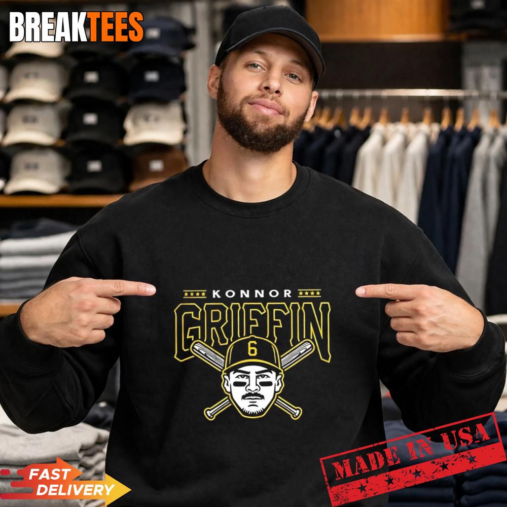 Jolly Konnor Griffin Pittsburgh Pirates Baseball T-Shirt