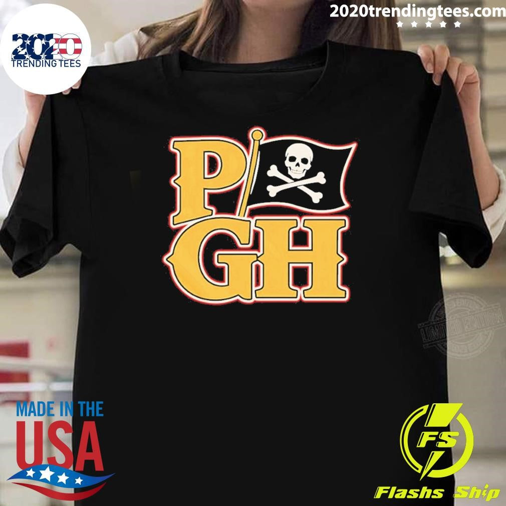 Jolly Roger Pittsburgh Pirates Pgh Mlb Baseball 2026 Shirt
