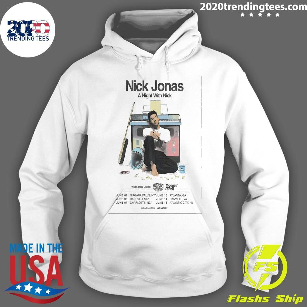 Jonas A Night With Nick Tour 2026 Shirt