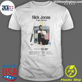 Jonas A Night With Nick Tour 2026 Shirt