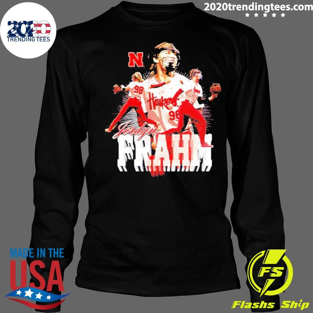 Jordyn Frahm Nebraska Cornhuskers Ncaa Softball Shirt