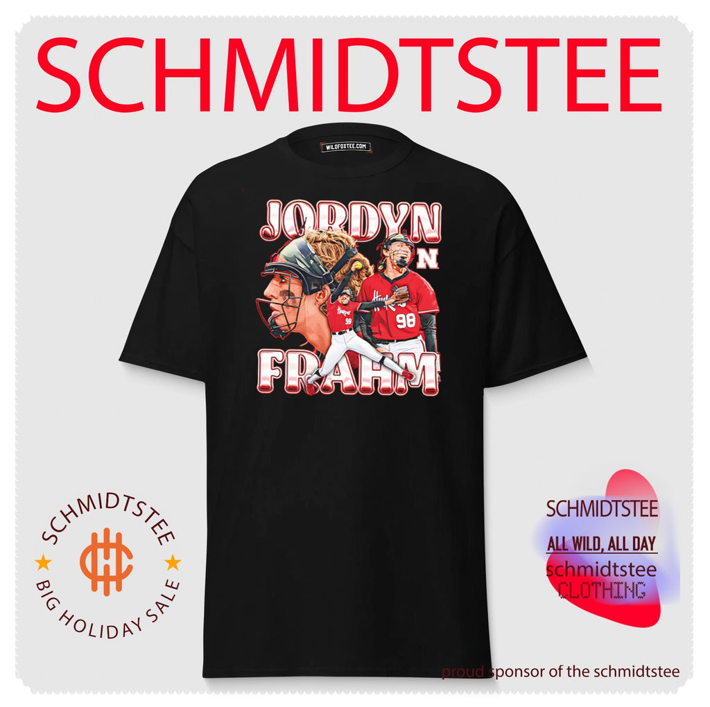 Jordyn Frahm Nebraska Cornhuskers Softball Collage shirt