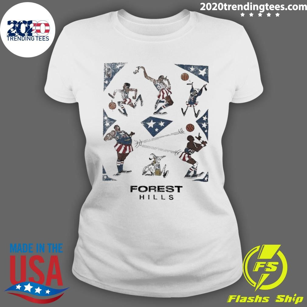 Jose Alvarado Wearing Forest Hills Caricature Shirt