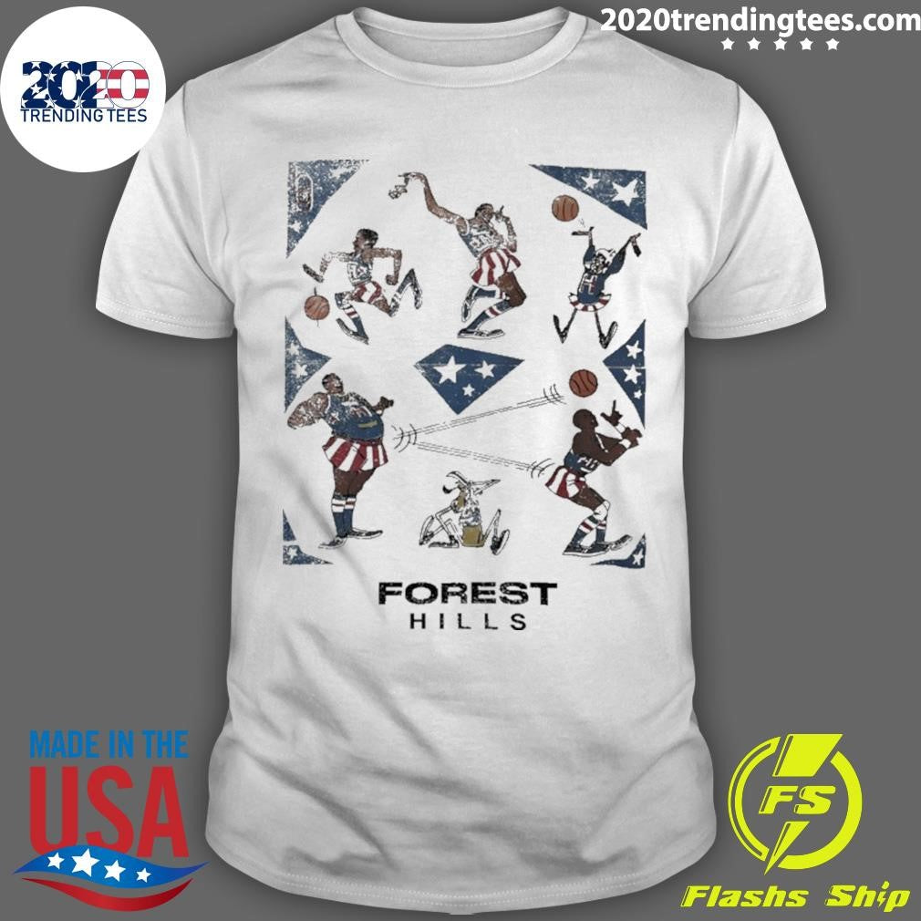 Jose Alvarado Wearing Forest Hills Caricature Shirt