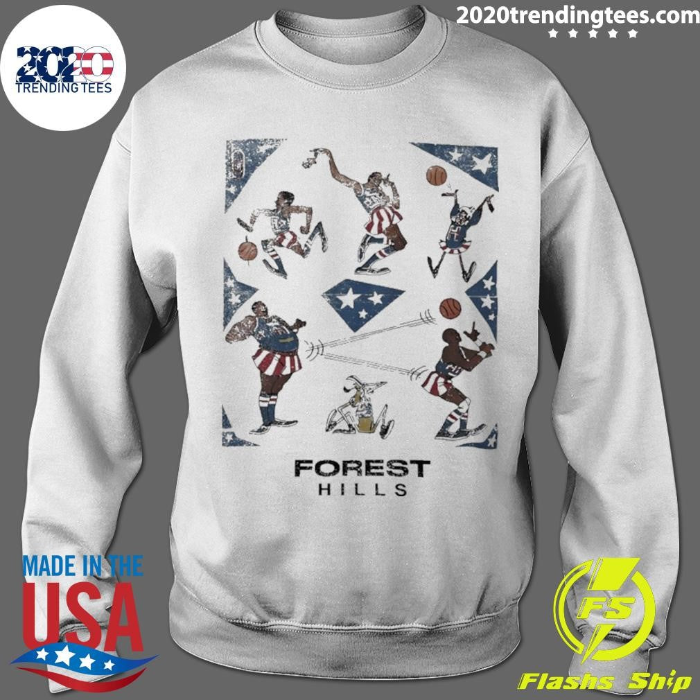 Jose Alvarado Wearing Forest Hills Caricature Shirt