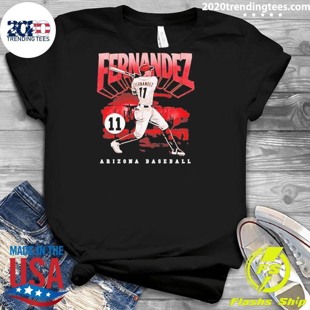 Jose Fernandez Arizona Diamondbacks Swing City Skyline Shirt
