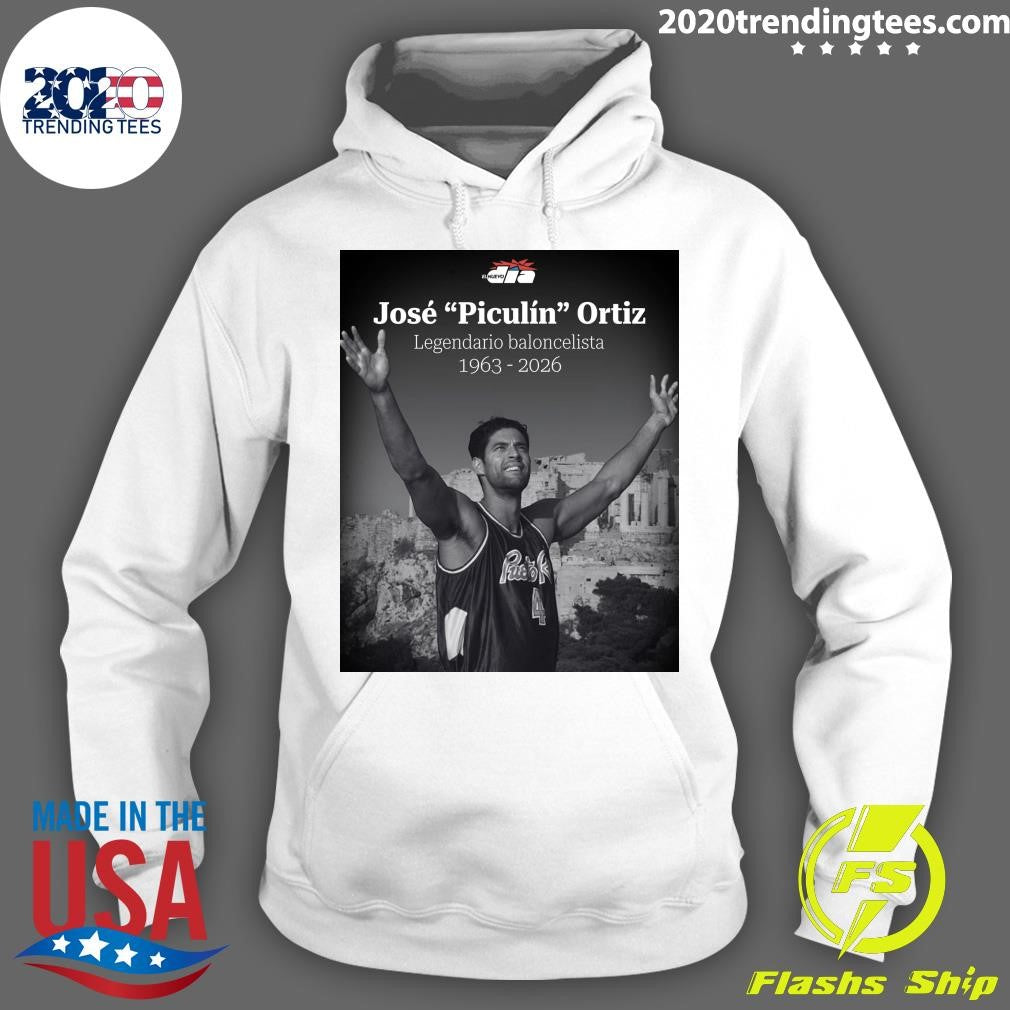 José Piculín Ortiz Legendario Baloncelista 1963-2026 Shirt