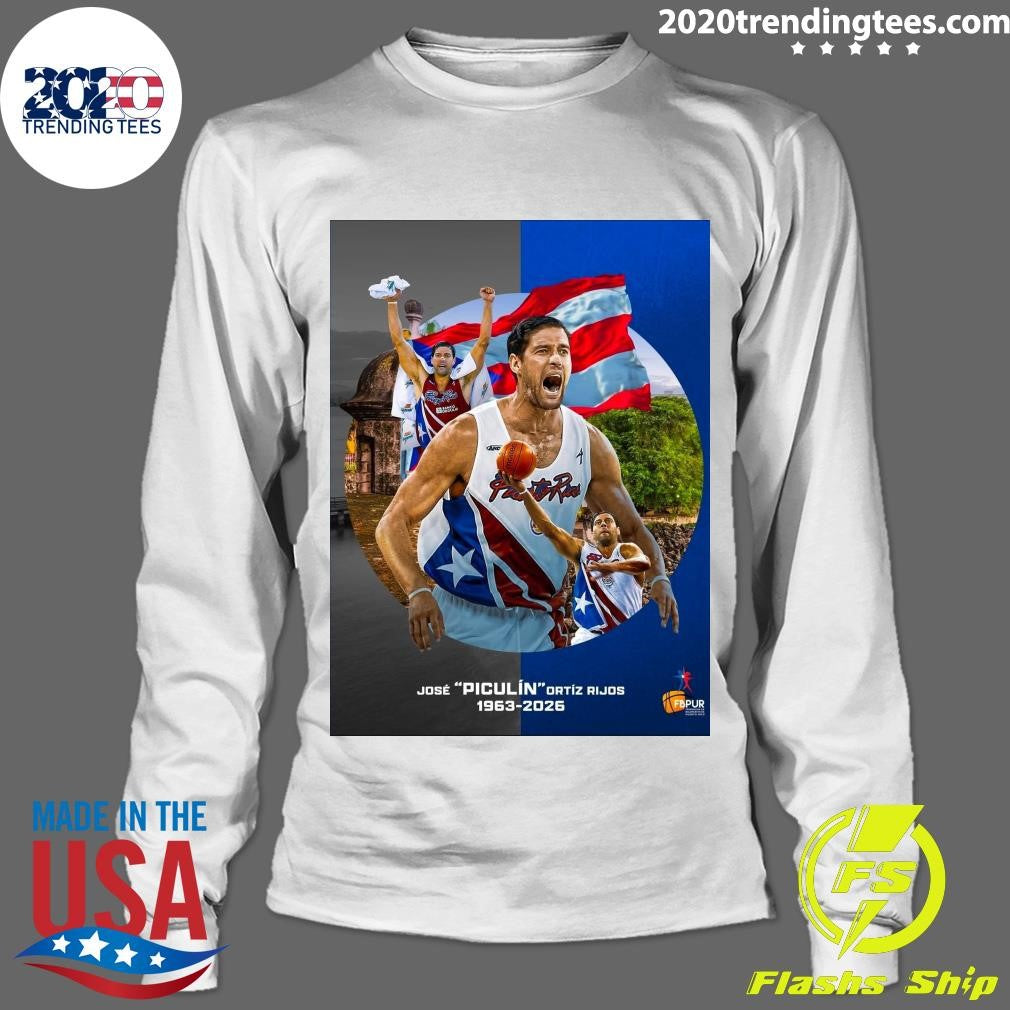 José Piculín Ortiz Rijos 1963-2026 Shirt