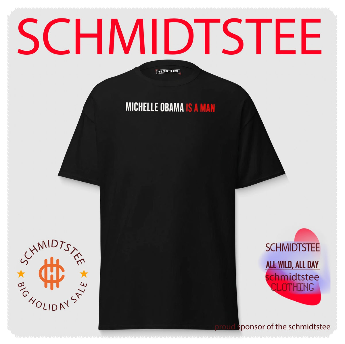 Josh Hokit Michelle Obama Is A Man Shirt