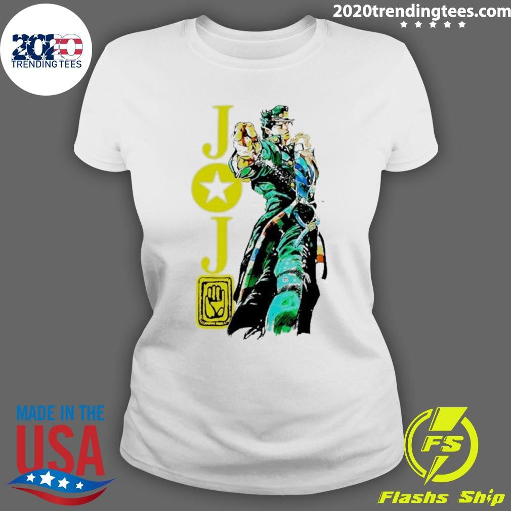 Jotaro Kujo Anime Cartoon Shirt