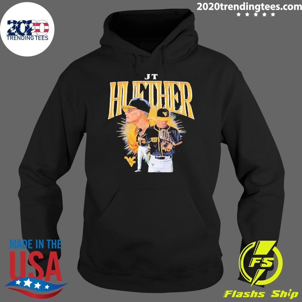 Jt Huether West Virginia Baseball Player Graphic Shirt