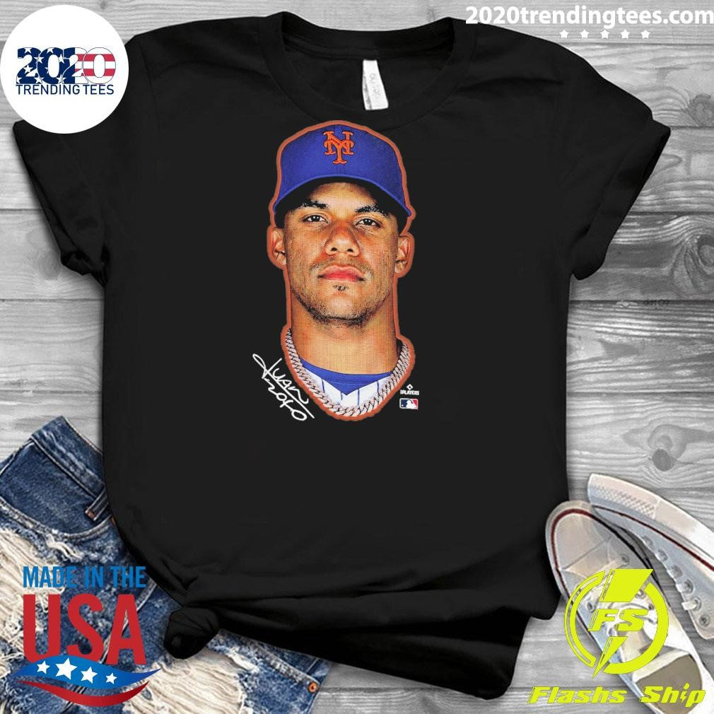 Juan Soto New York Mets Outerstuff Youth Headliner Signature Shirt