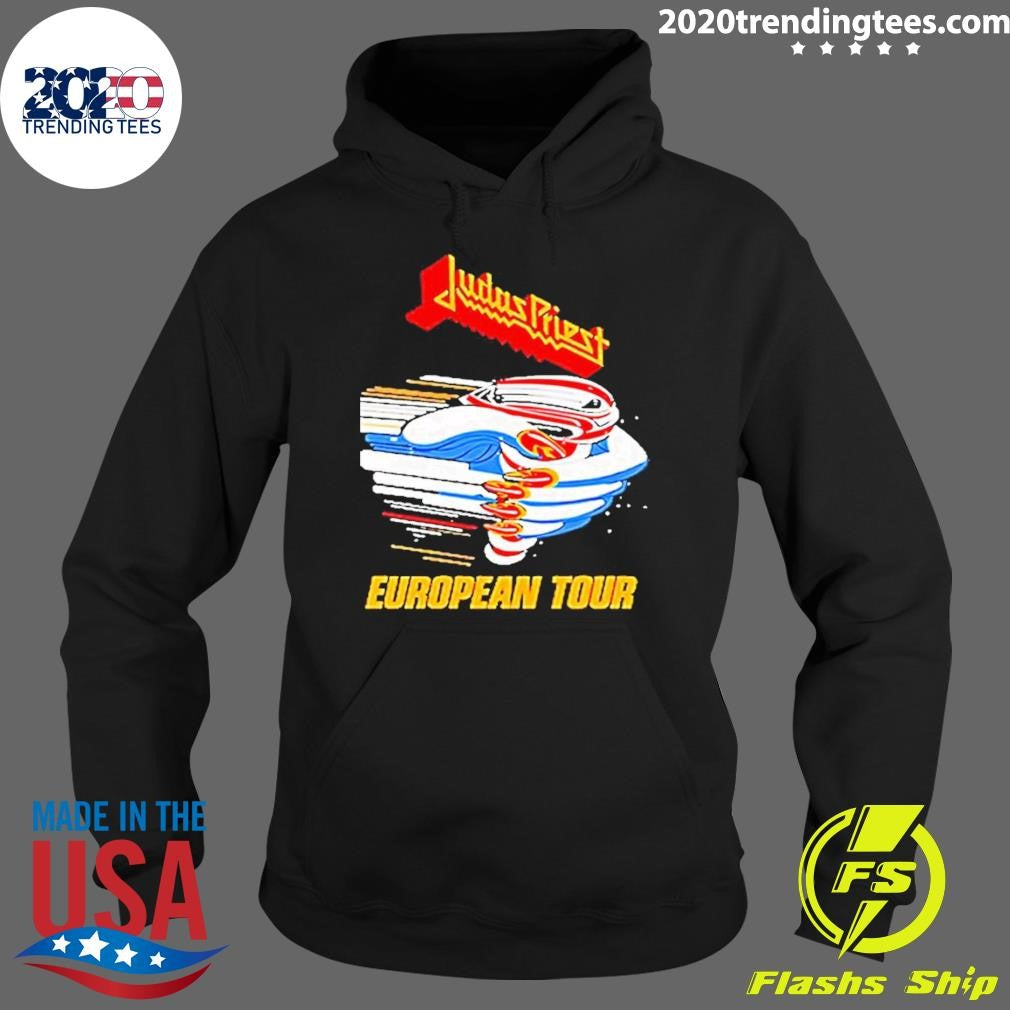 Judas Priest Celebrate 40 Years Of Turbo European Tour 1986 Shirt