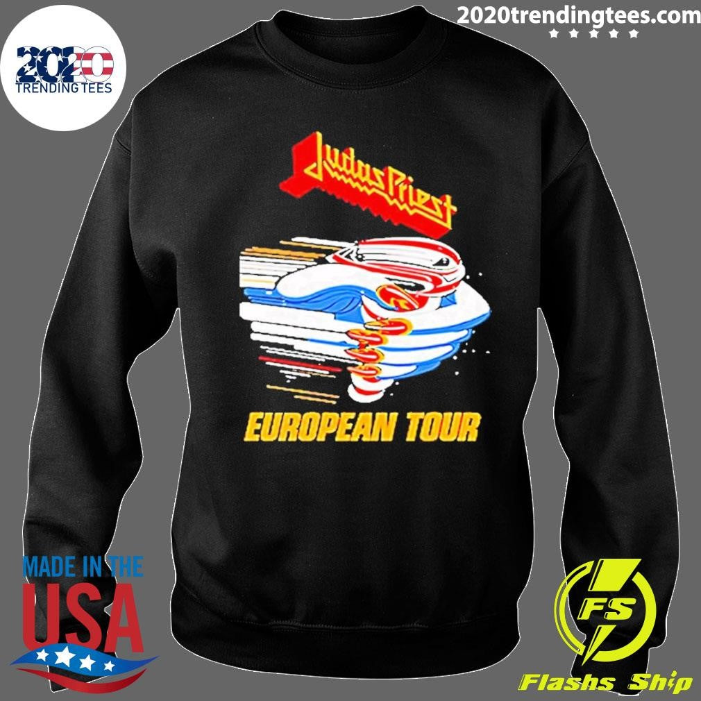 Judas Priest Celebrate 40 Years Of Turbo European Tour 1986 Shirt