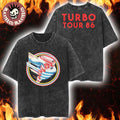 Judas Priest Celebrate 40 Years Of Turbo Tour 86 Vintage Washed Tee
