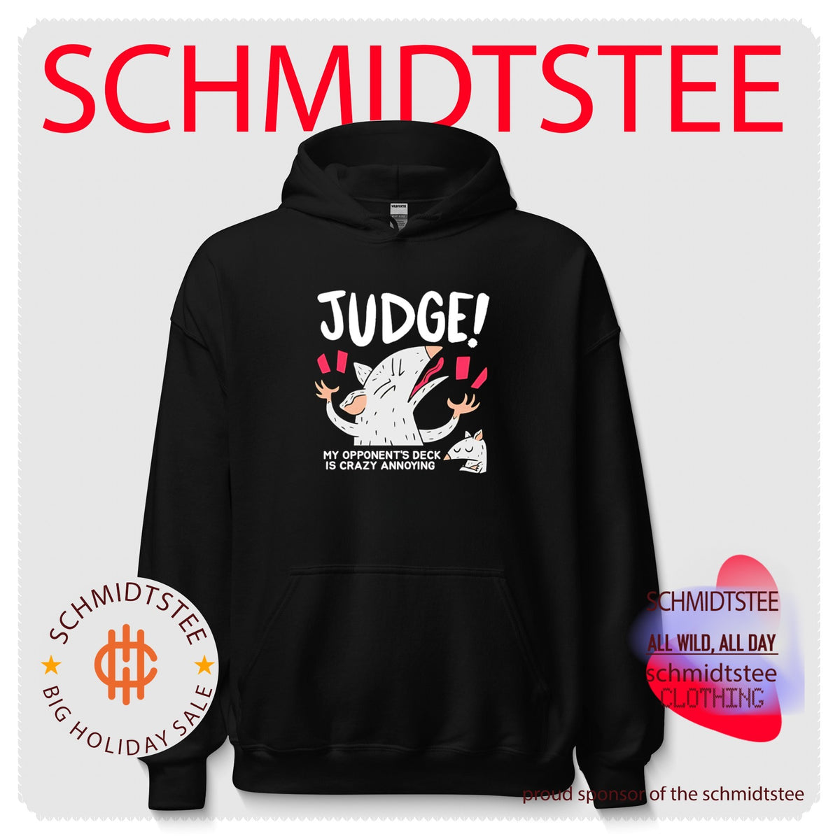 Judge my opponent’s deck is crazy annoying cartoon rat shirt
