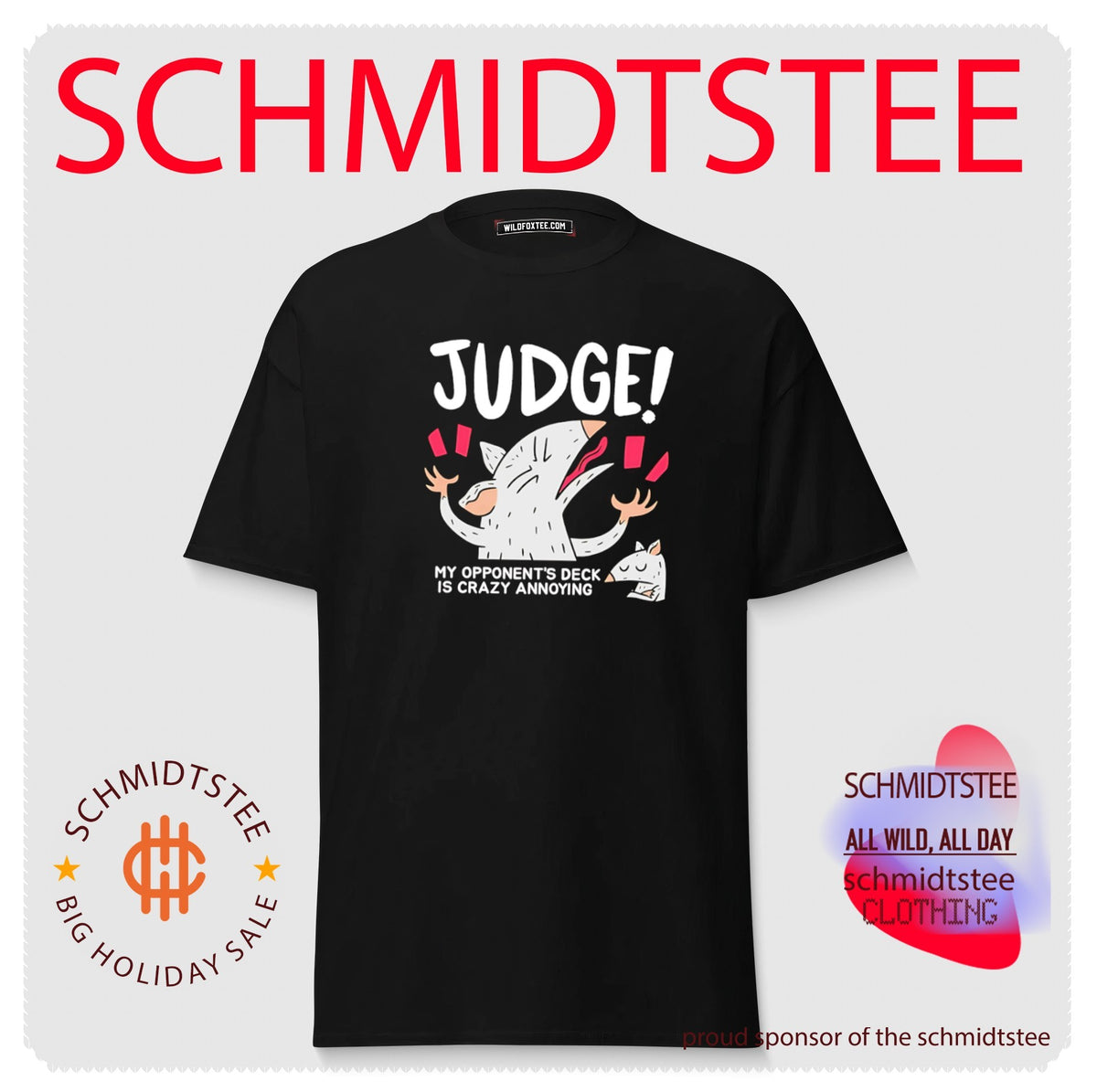 Judge my opponent’s deck is crazy annoying cartoon rat shirt