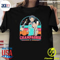 Julian Champagnie Vintage 90s Funny Champagne San Antonio Spurs Shirt