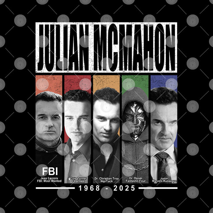 Julian Mcmahon 1968-2025 T Shirt