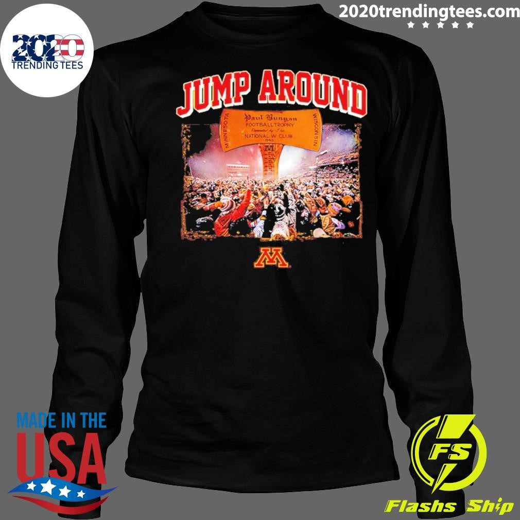 Jump Around Minnesota Golden Gophers Football Shirt