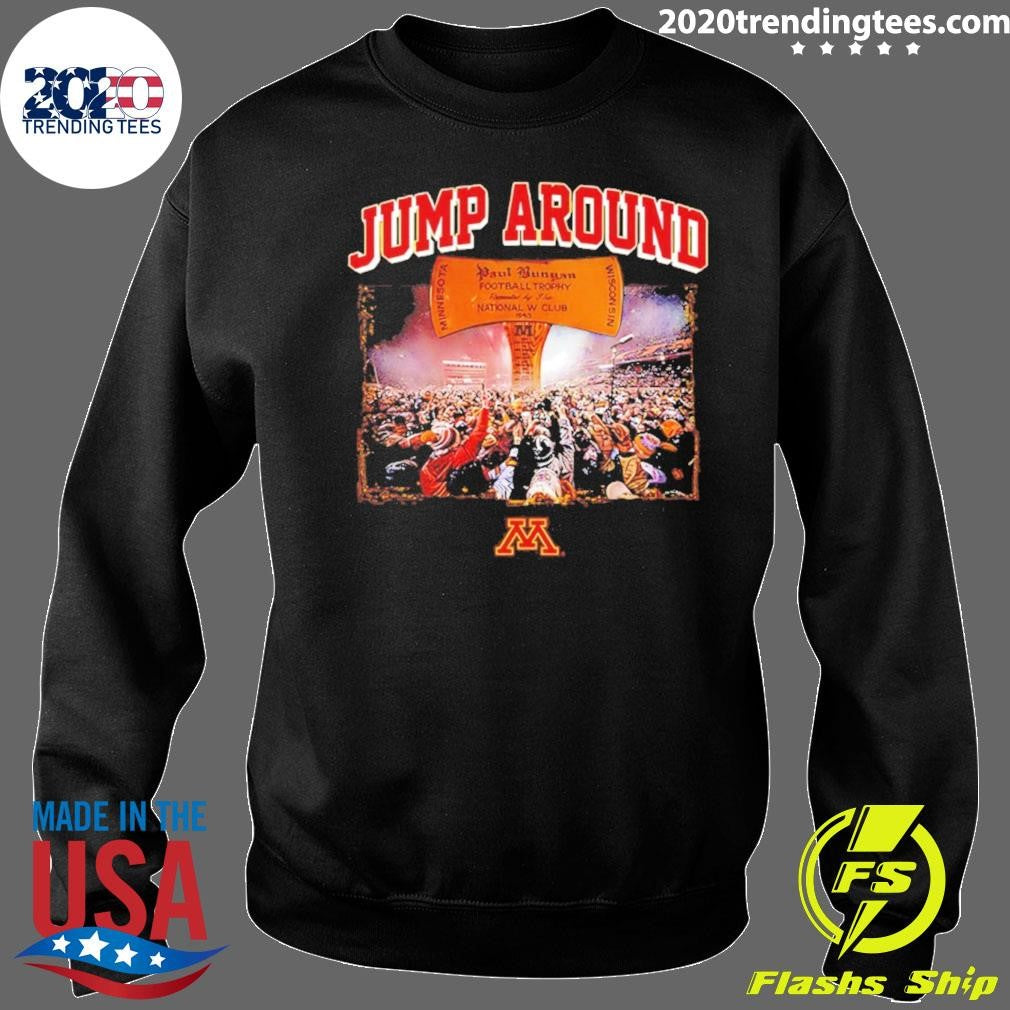 Jump Around Minnesota Golden Gophers Football Shirt
