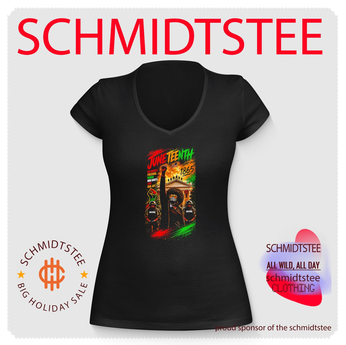 Juneteenth 1865 celebrate freedom honor our roots live our joy shirt
