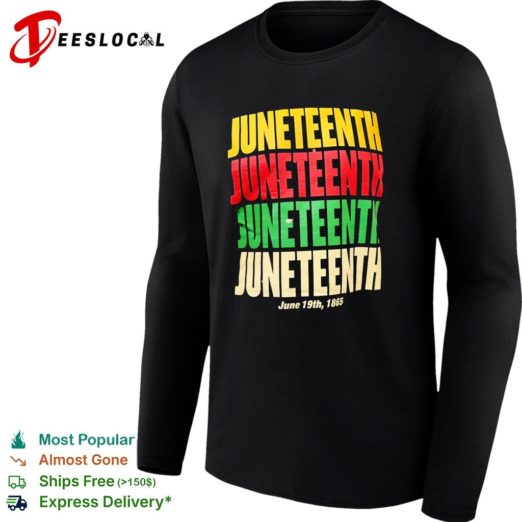 Juneteenth holiday June 19th 1865 shirt